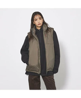 ABAHOUSE LASTWORD 【NANGA/ナンガ】AURORA TEX DOWN VEST/オーロラダウンベ アバハウス ジャケット・アウター ダウンジャケット・ダウンベスト グリーン ブラック【送料無料】