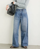 JOURNAL STANDARD broke off BUGGY DENIM:バギーデニム ジャーナル スタンダード パンツ ジーンズ・デニムパンツ ブルー ネイビー【送料無料】