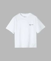 agnes b. FEMME S179 TS ロゴTシャツ アニエスベー トップス カットソー・Tシャツ ホワイト【送料無料】