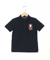 TOMMY HILFIGER VRTCL FLG RG PL SS Ornmntl Grn トミーヒルフィガー トップス ポロシャツ【送料無料】