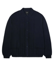 HUF TOWNER LS KNIT TOP / HUF ハフ ニット ハフ トップス カーディガン ネイビー【送料無料】