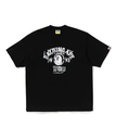 A BATHING APE LAYERED COLLEGE RELAXED FIT TEE ア ベイシング エイプ トップス カットソー・Tシャツ ブラック グリーン ホワイト【送料無料】