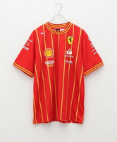 417 EDIFICE PUMA x Scuderia Ferrari TEAM SOCCER JERSEY フォーワンセブン エディフィス トップス カットソー・Tシャツ レッド【送料無料】