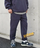 SHIPS any 【SHIPS any別注】sports wear: 11.5oz スウェット イージーパンツ (セットアップ対応)◇ シップス パンツ ジャージ・スウェットパンツ ネイビー ホワイト グレー【送料無料】