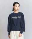 BEAUTY&YOUTH UNITED ARROWS 【別注】＜Americana＞ロゴ ロングスリーブ Tシャツ ビューティー＆ユース　ユナイテッドアローズ トップス カットソー・Tシャツ ネイビー グレー ブラウン【送料無料】