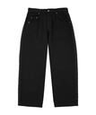 HUF TOWNER WIDE FLEECE PANT / HUF ハフ フリースパンツ ハフ パンツ ジャージ・スウェットパンツ ブラック ホワイト【送料無料】