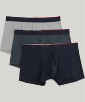 TOMMY HILFIGER 3P TRUNK Prmry Rd/Wht/Ds トミーヒルフィガー インナー・ルームウェア ボクサーパンツ・トランクス【送料無料】