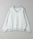 【SALE／60%OFF】BEAUTY&YOUTH UNITED ARROWS ヘザーグレー Vネック スウェット ユナイテッドアローズ アウトレット トップス スウェット・トレーナー グレー【送料無料】