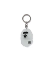 A BATHING APE GLOW IN THE DARK APE HEAD KEY CHAIN ア ベイシング エイプ ファッション雑貨 チャーム・キーチェーン ホワイト