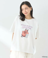 【SALE／40%OFF】earth music&ecology ヘラクレス/ゆるTee アースミュージック&エコロジー トップス カットソー・Tシャツ ホワイト イエロー パープル