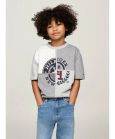 TOMMY HILFIGER MNTYP SPLCD PRNT T S Grys Hthr Mx トミーヒルフィガー トップス カットソー・Tシャツ【送料無料】