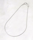 【SALE／30%OFF】OPAQUE.CLIP フックモチーフネックレス オペークドットクリップ アクセサリー・腕時計 ネックレス シルバー ゴールド