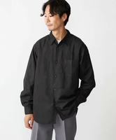 SHIPS MEN BENCH MARKING SHIRT: レギュラーカラー ポリエステル フェイクスエード シャツ シップス トップス シャツ・ブラウス グレー ベージュ【送料無料】