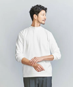 BEAUTY&YOUTH UNITED ARROWS 【WEB限定 WARDROBE SMART】クリア ガスコットン モックネック カットソー【抗菌・防臭】 ビューティー＆ユース　ユナイテッドアローズ トップス カットソー・Tシャツ ホワイト ブラック ネイビー【送料無料】