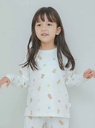 gelato pique 【KIDS】シリアルベア柄ロンT ジェラートピケ トップス カットソー・Tシャツ ホワイト ピンク【送料無料】