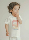 gelato pique 【BABY】シリアルベアワンポイントTシャツ ジェラートピケ トップス カットソー・Tシャツ ホワイト ピンク【送料無料】