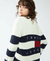 【SALE／30%OFF】TOMMY JEANS バックフラッグカーディガン トミーヒルフィガー トップス ニット【送料無料】