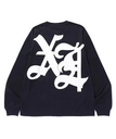 XLARGE OLD ENGLISH L/S TEE エクストララージ トップス カットソー・Tシャツ ブラック ブラウン ホワイト【送料無料】