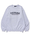 XLARGE OLD ENGLISH LOGO CREWNECK SWEATSHIRT エクストララージ トップス スウェット・トレーナー グレー ブラック ネイビー【送料無料】