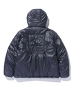 XLARGE QUILTING LOGO HOODED PUFFER JACKET エクストララージ ジャケット・アウター ブルゾン・ジャンパー ブラック グレー カーキ【送料無料】