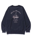 XLARGE MONKEY WRENCHERS CREWNECK SWEATSHIRT エクストララージ トップス スウェット・トレーナー ブラック ブラウン パープル【送料無料】