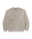 A BATHING APE ONE POINT RELAXED FIT CREWNECK SWEATSHIRT ア ベイシング エイプ トップス スウェット・トレーナー ベージュ ブラック グレー パープル【送料無料】