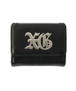 X-girl OLD ENGLISH LOGO BUCKLE FAUX LEATHER MINI WALLET エックスガール 財布・ポーチ・ケース 財布 ブラック ネイビー ピンク【送料無料】