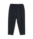 N.HOOLYWOOD COMPILE WIDE TAPERED EASY SLACKS エヌ．ハリウッド パンツ スラックス・ドレスパンツ ブラック グレー【送料無料】