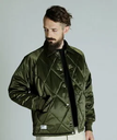 Schott QUILT COACH JACKET/キルティング コーチジャケット ショット ジャケット・アウター ブルゾン・ジャンパー グリーン ブラック グレー【送料無料】