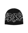 HUF OUTLINES SKULL BEANIE / HUF ハフ ビーニー ハフ 帽子 ニット帽・ビーニー ブラック グリーン ブラウン【送料無料】