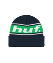 HUF CONTINUAL CUFF BEANIE / HUF ハフ ビーニー ハフ 帽子 ニット帽・ビーニー ネイビー ホワイト ブラウン【送料無料】