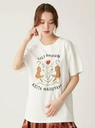 LILY BROWN 【LILY BROWN*KEITA MARUYAMA】グラフィックTシャツ リリーブラウン トップス カットソー・Tシャツ ホワイト ブラック ピンク【送料無料】