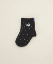 IENA ENFANT 【le coq sportif/ルコックスポルティフ】別注Socks baby(12cm-14cm) イエナ　アンファン マタニティウェア・ベビー用品 その他のベビーグッズ ブラック ホワイト