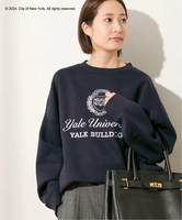 JOURNAL STANDARD L'ESSAGE 【GOOD ROCK SPEED】YALE UNIVERSITY SWEATSHIRTS:スウェット ジャーナルスタンダード レサージュ トップス スウェット・トレーナー ネイビー【送料無料】