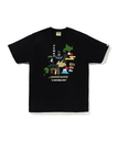 A BATHING APE JAPAN CULTURE TEE ア ベイシング エイプ トップス カットソー・Tシャツ ブラック ホワイト【送料無料】