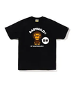 A BATHING APE JAPAN BABY MILO TEE #2 ア ベイシング エイプ トップス カットソー・Tシャツ ブラック ホワイト【送料無料】