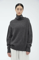 MARGARET HOWELL SOFT CASHMERE マーガレット・ハウエル トップス ニット グレー【送料無料】