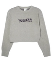 X-girl BUTTERFLY CMPCT KNIT エックスガール トップス ニット グレー ブラック ブルー【送料無料】