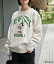 Spick & Span 《WEB+名古屋店限定》Champion CREW NECK SWEATSHIRT MICKY C3-A031 スピックアンドスパン トップス スウェット・トレーナー ブラウン ブラック【送料無料】