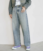 【SALE／30%OFF】DOUX ARCHIVES Lee WIDE JEAN ドゥアルシーヴ パンツ ジーンズ・デニムパンツ ブルー【送料無料】