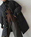 SLOBE IENA TRADITIONAL WEATHERWEAR ARKLEY LONGパフスリーブ L242APQC00440AA スローブ イエナ ジャケット・アウター ブルゾン・ジャンパー ブラック【送料無料】