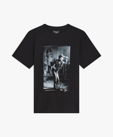 agnes b. FEMME 【ユニセックス】SES9 TS アーティストTシャツ Godlis アニエスベー トップス カットソー・Tシャツ ブラック【送料無料】