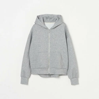 HELIOPOLE DOUBLE KNIT ZIP HOODY エリオポール トップス カットソー・Tシャツ グレー【送料無料】