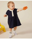 PETIT BATEAU 半袖ワンピース プチバトー ワンピース・ドレス ワンピース ネイビー【送料無料】