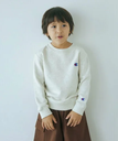 UNITED ARROWS green label relaxing ＜Champion＞TJ クルーネック スウェット ワンポイント / キッズ 100cm-130cm ユナイテッドアローズ グリーンレーベルリラクシング トップス スウェット・トレーナー ホワイト ブラック ネイビー【送料無料】