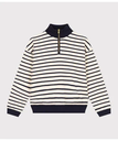 【SALE／30%OFF】PETIT BATEAU スウェットマリニエール長袖プルオーバー プチバトー トップス スウェット・トレーナー【送料無料】