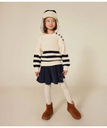 【SALE／30%OFF】PETIT BATEAU コットンニットプルオーバー プチバトー トップス ニット【送料無料】