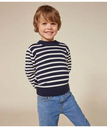 【SALE／20%OFF】PETIT BATEAU ウール&コットンニットプルオーバー プチバトー トップス ニット【送料無料】