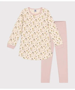 【SALE／10%OFF】PETIT BATEAU スウェット長袖チュニックパジャマ プチバトー インナー・ルームウェア パジャマ【送料無料】