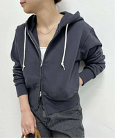 U by SPICK&SPAN 【ALORE/アローレ】別注 Zip Hoodie ユーバイスピックアンドスパン トップス パーカー・フーディー ネイビー グレー ブラウン【送料無料】